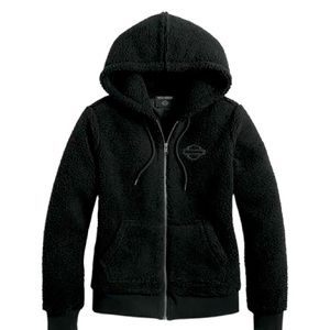 NWT Harley-Davidson Women's Enchanted Sherpa Hoodie 96413-23VW Size Medium